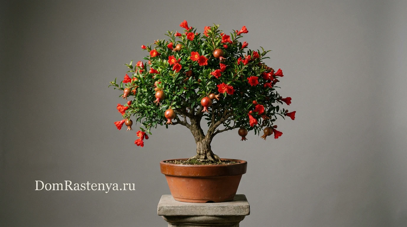 Фото КОМНАТНЫЙ_ГРАНАТ_ДЕРЕВЦЕ