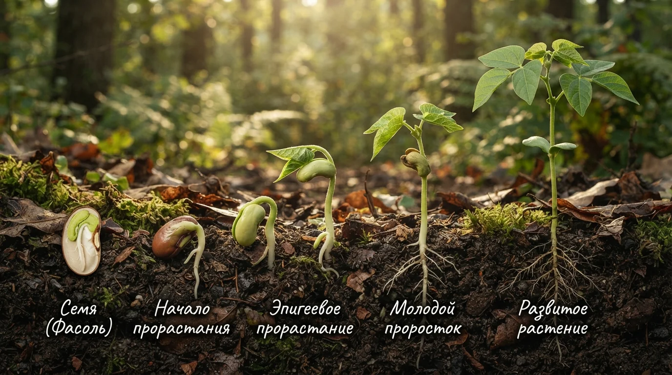 Особенности семян и прорастания