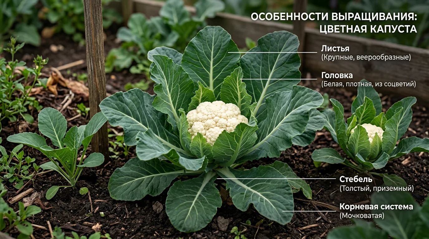Особенности выращивания фото цветная капуста