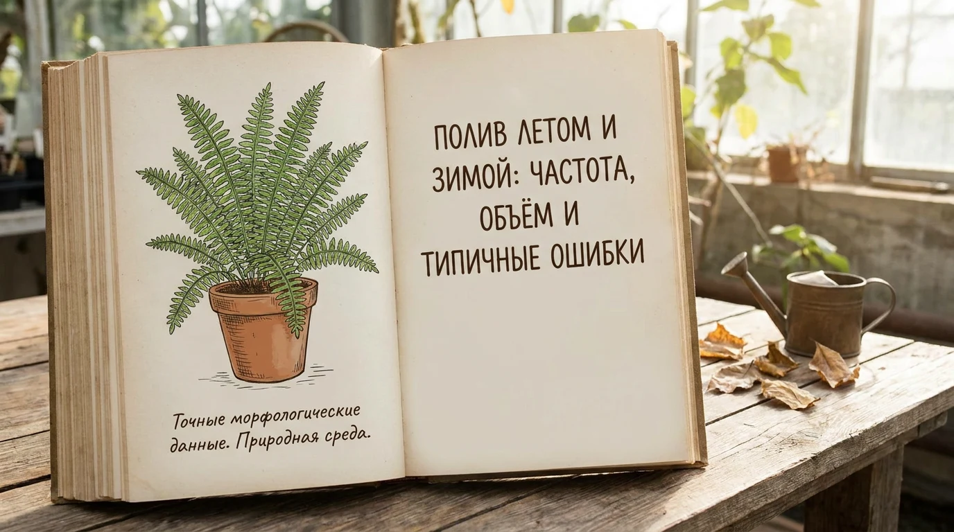 Полив летом и зимой: частота, объём и типичные ошибки