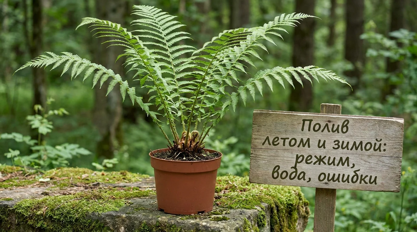Полив летом и зимой: режим, вода, ошибки