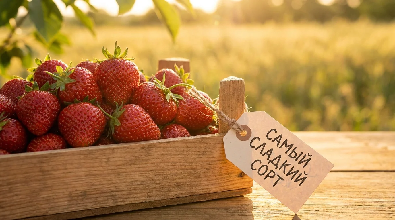 Фото: самый сладкий сорт клубники