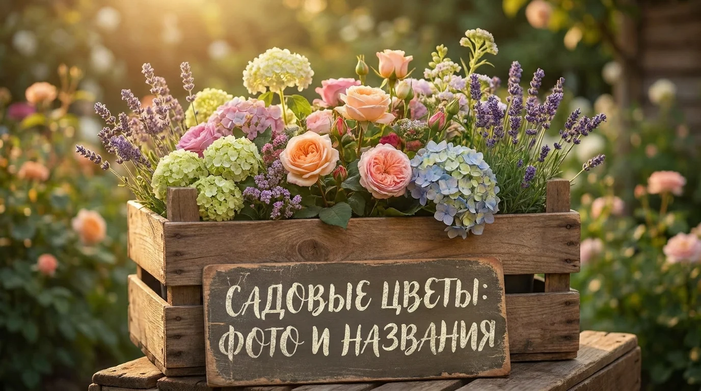 Фото: Цветы фото и названия садовые: лучшие виды