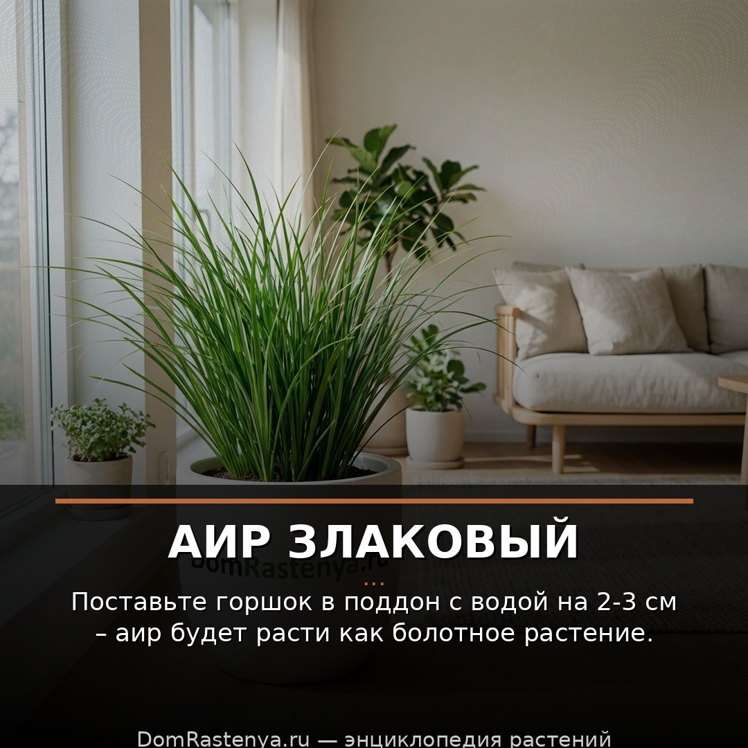 Аир злаковый