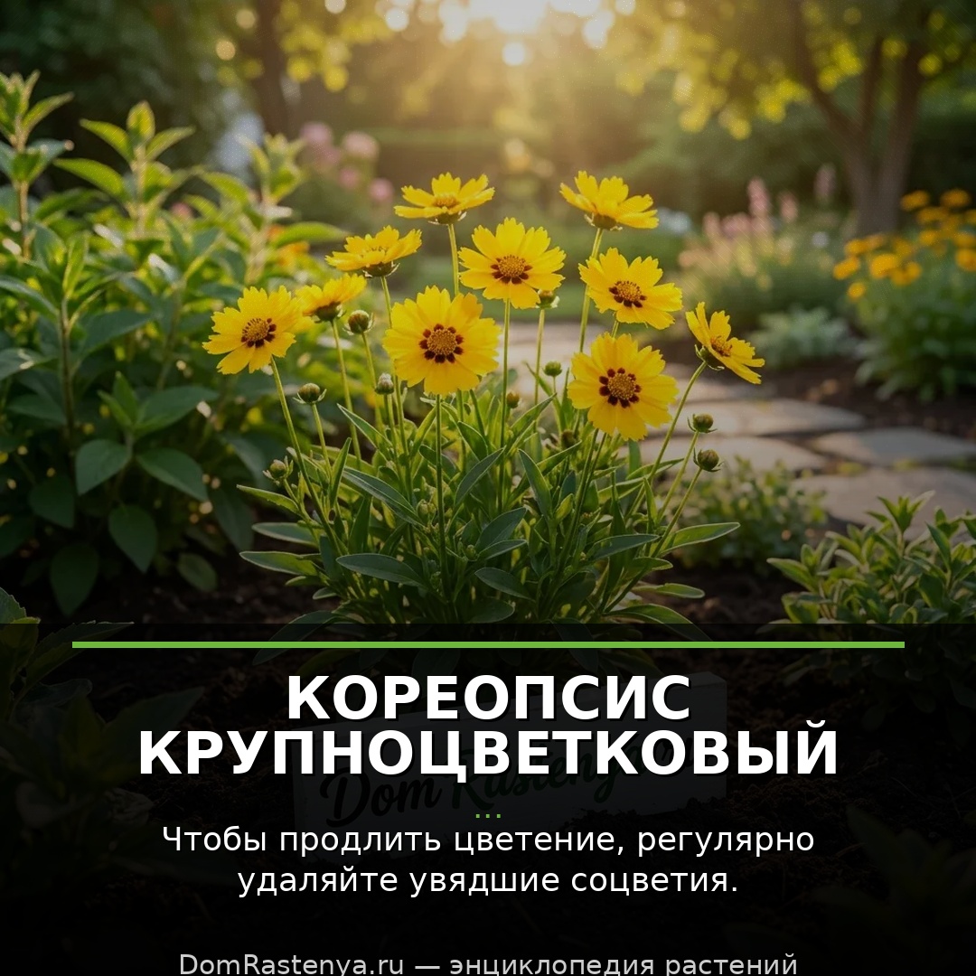 Кореопсис крупноцветковый