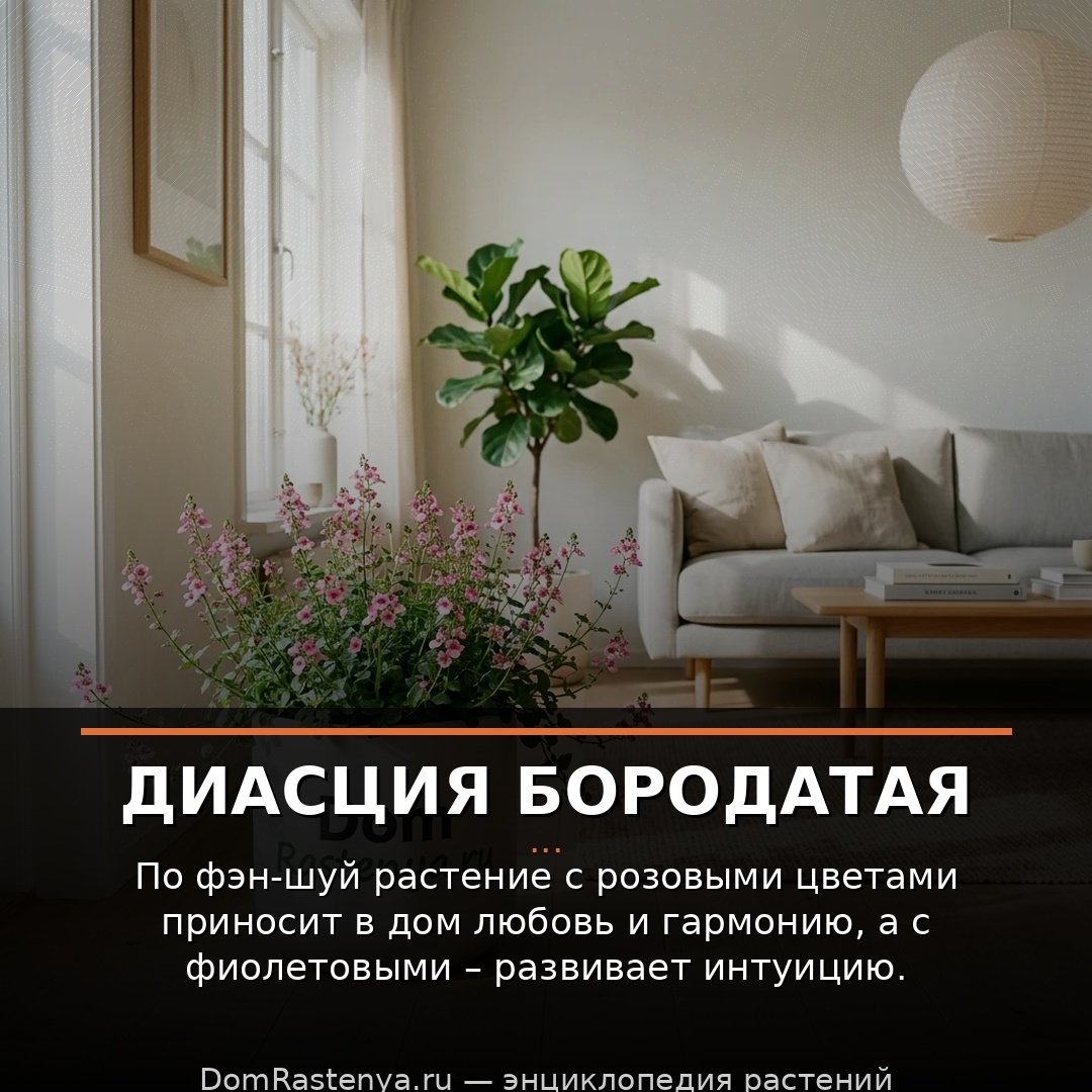 Диасция бородатая