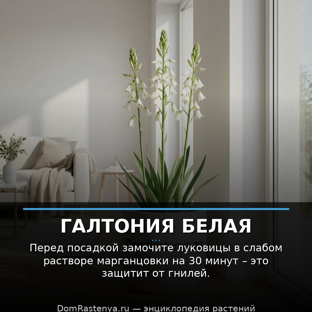 Галтония белая