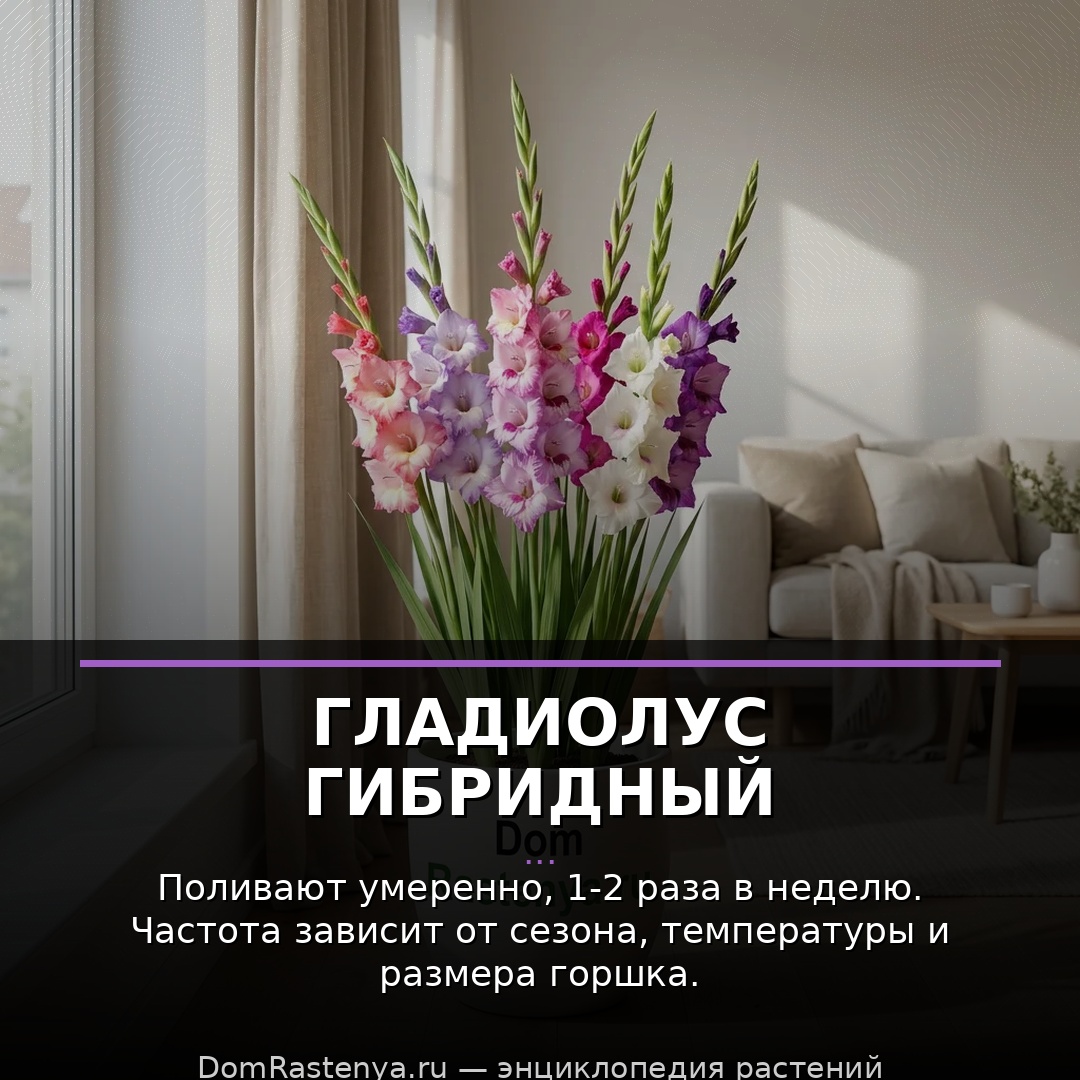 Гладиолус гибридный
