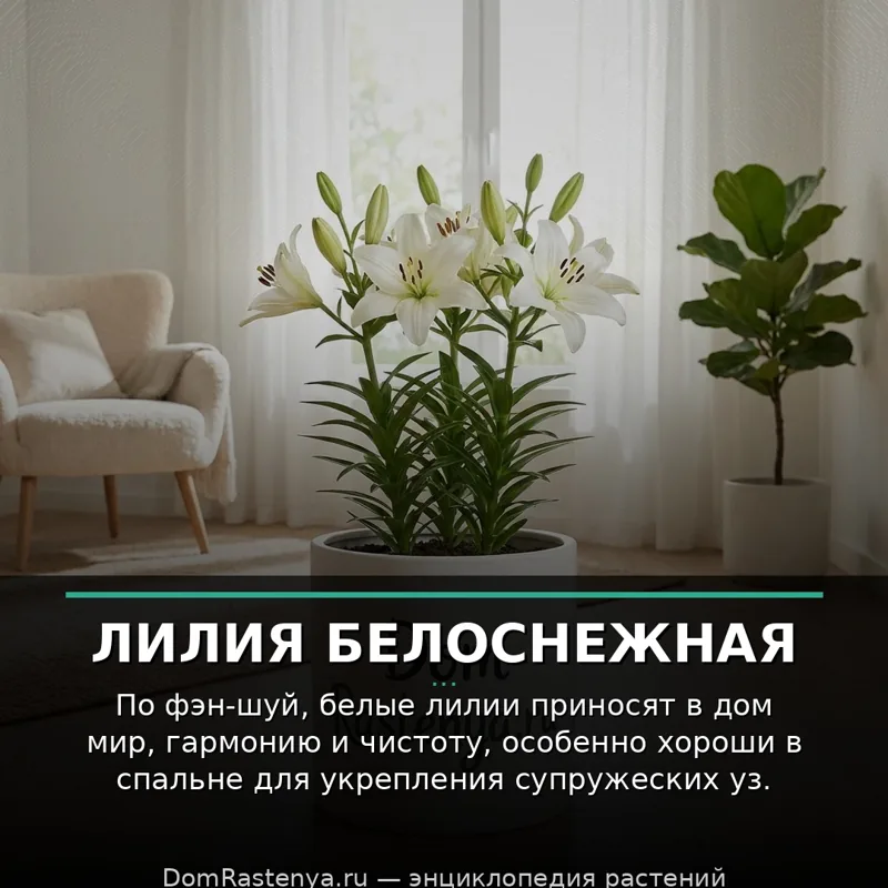 Лилия белоснежная