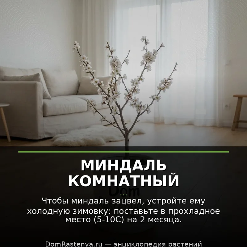 Миндаль комнатный