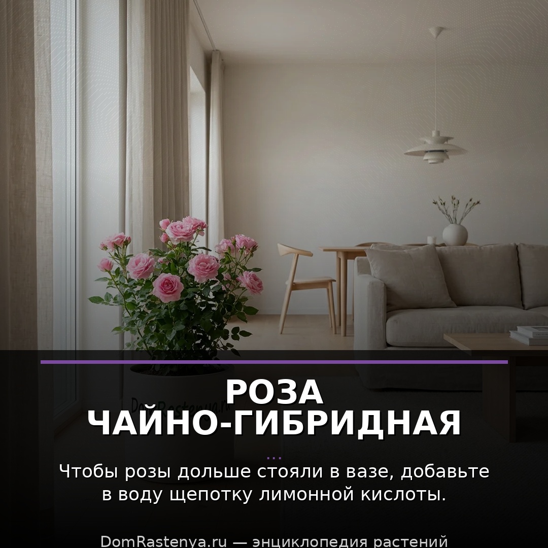 Роза чайно-гибридная